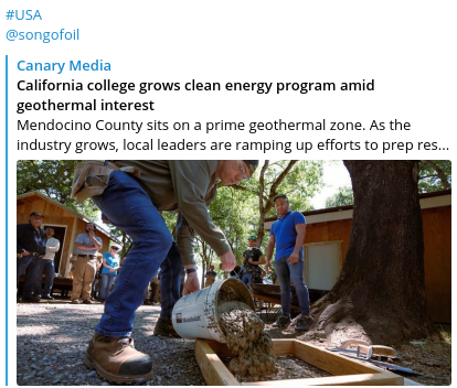 🇺🇸 California’s Geothermal Boom Sparks Workforce Revolution